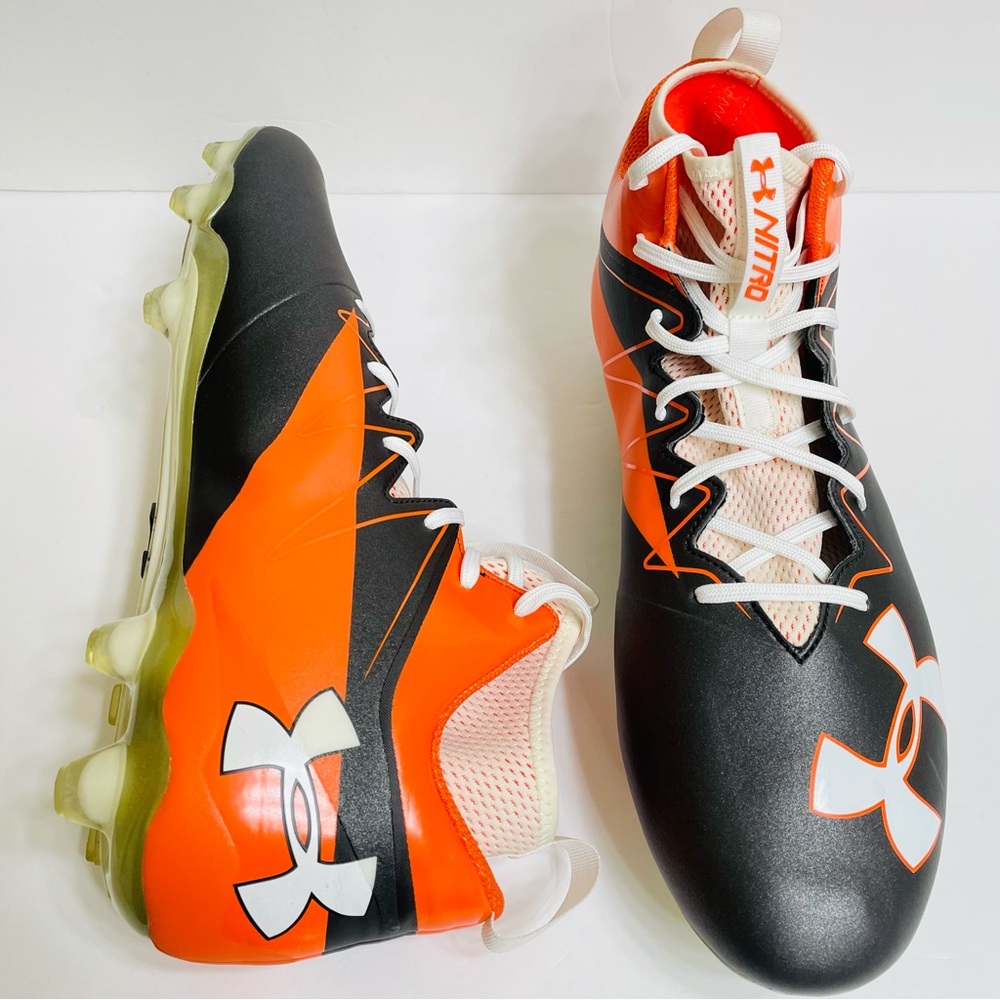 Under Armour Nitro 4D Football Cleats 1290964-003 Size 14